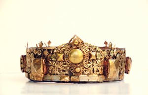 Gold Crown Stock Photo
